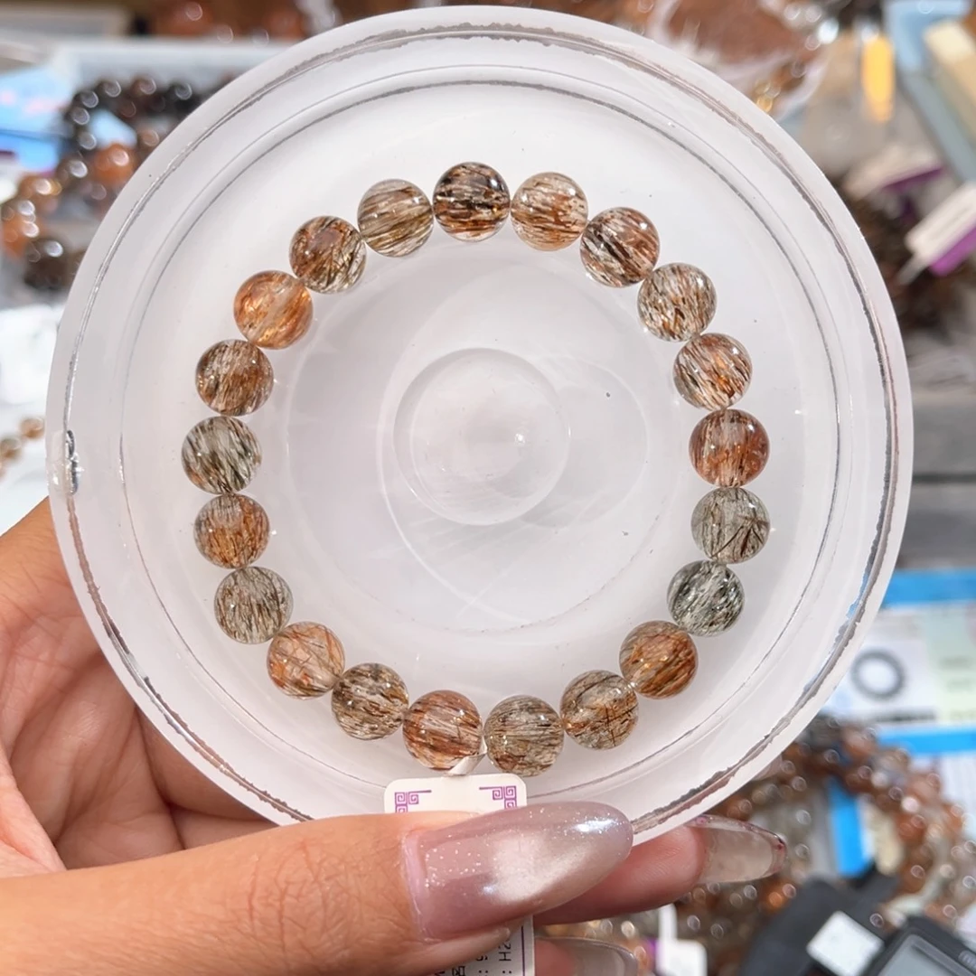 手链未镶嵌水晶黑金超9m