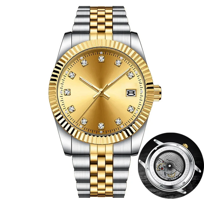 【粉丝福利】间金日志时尚潮流显气质高端百搭个性防水腕表