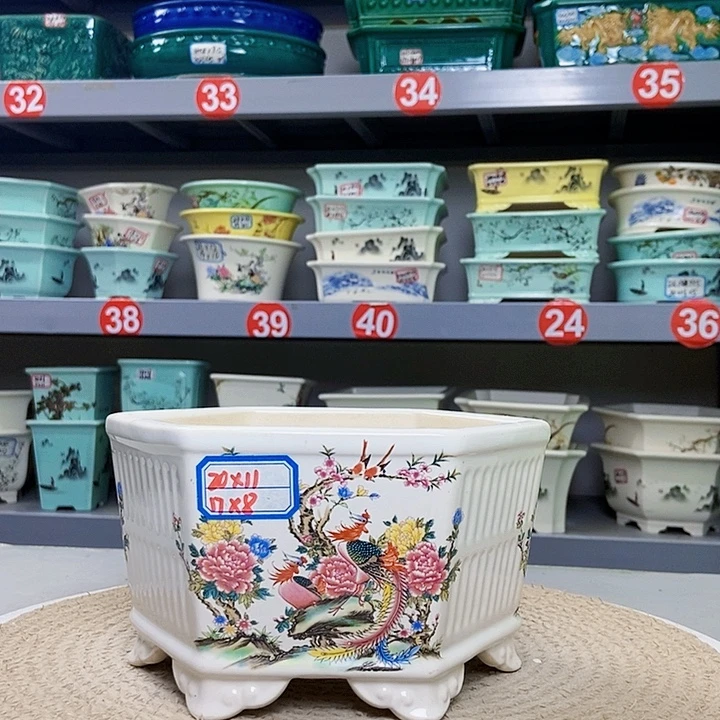 紫砂花瓶紫砂花盆
