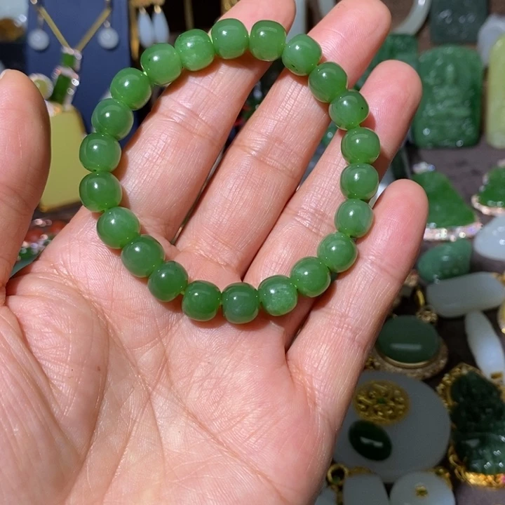 和田玉（碧玉）未镶嵌颈饰