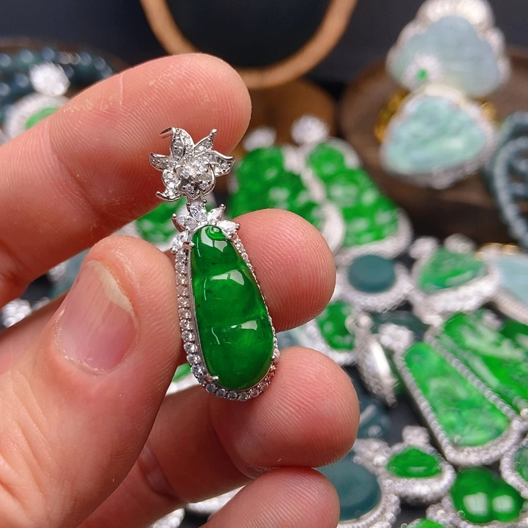 翡翠吊坠(不含链)未镶嵌839吊坠