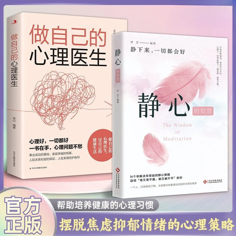 静心的智慧 做自己的心理医生 摆脱焦虑抑郁情绪的心理策略书籍