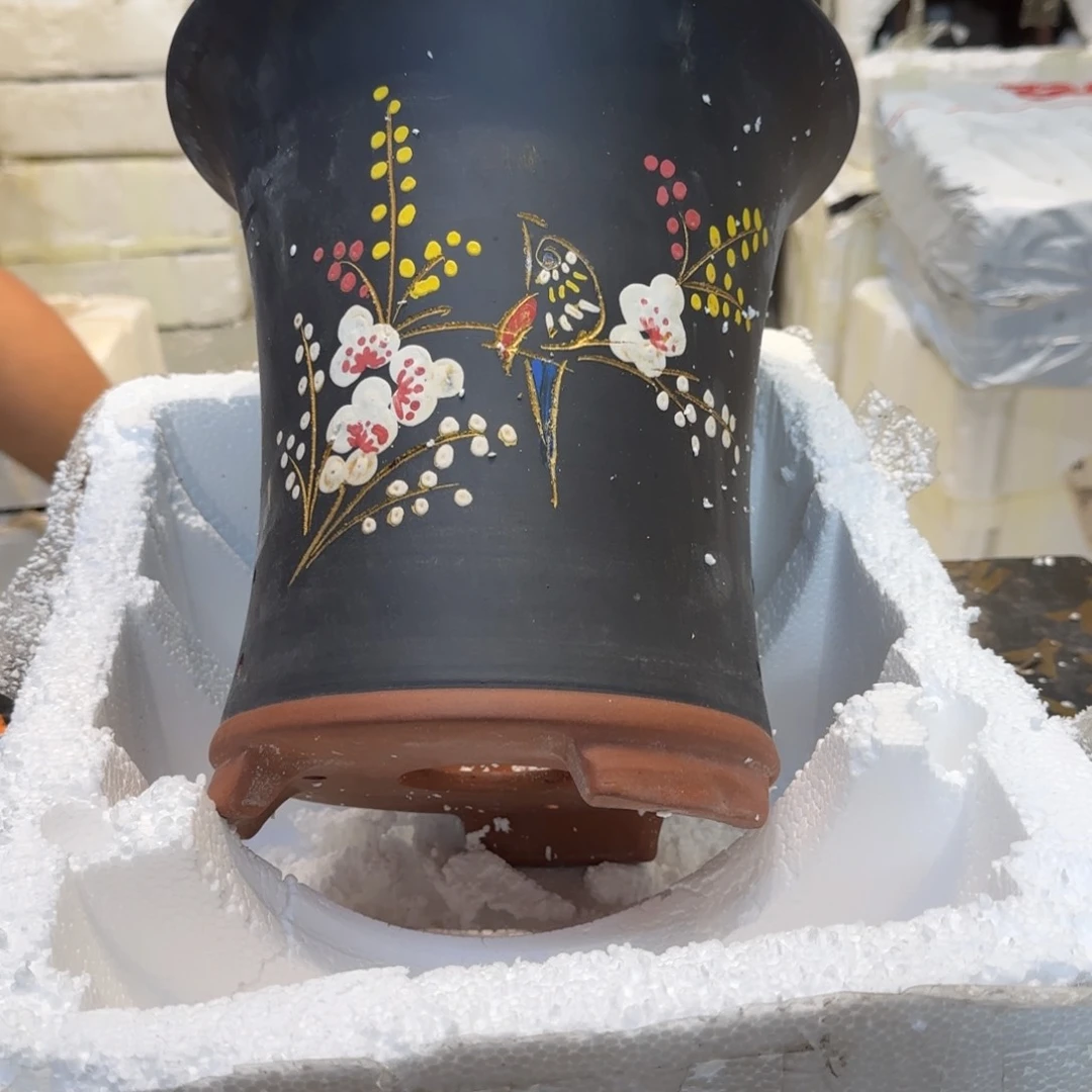 紫砂花盆口径23.25口径