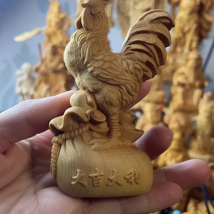 柏木（崖柏）崖柏公鸡高10公分