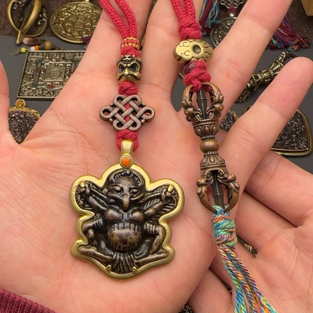 老铜大鹏鸟吊坠喜欢的来