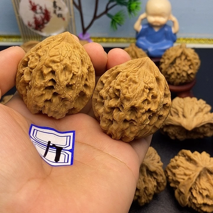 把件文玩核桃40大沽石