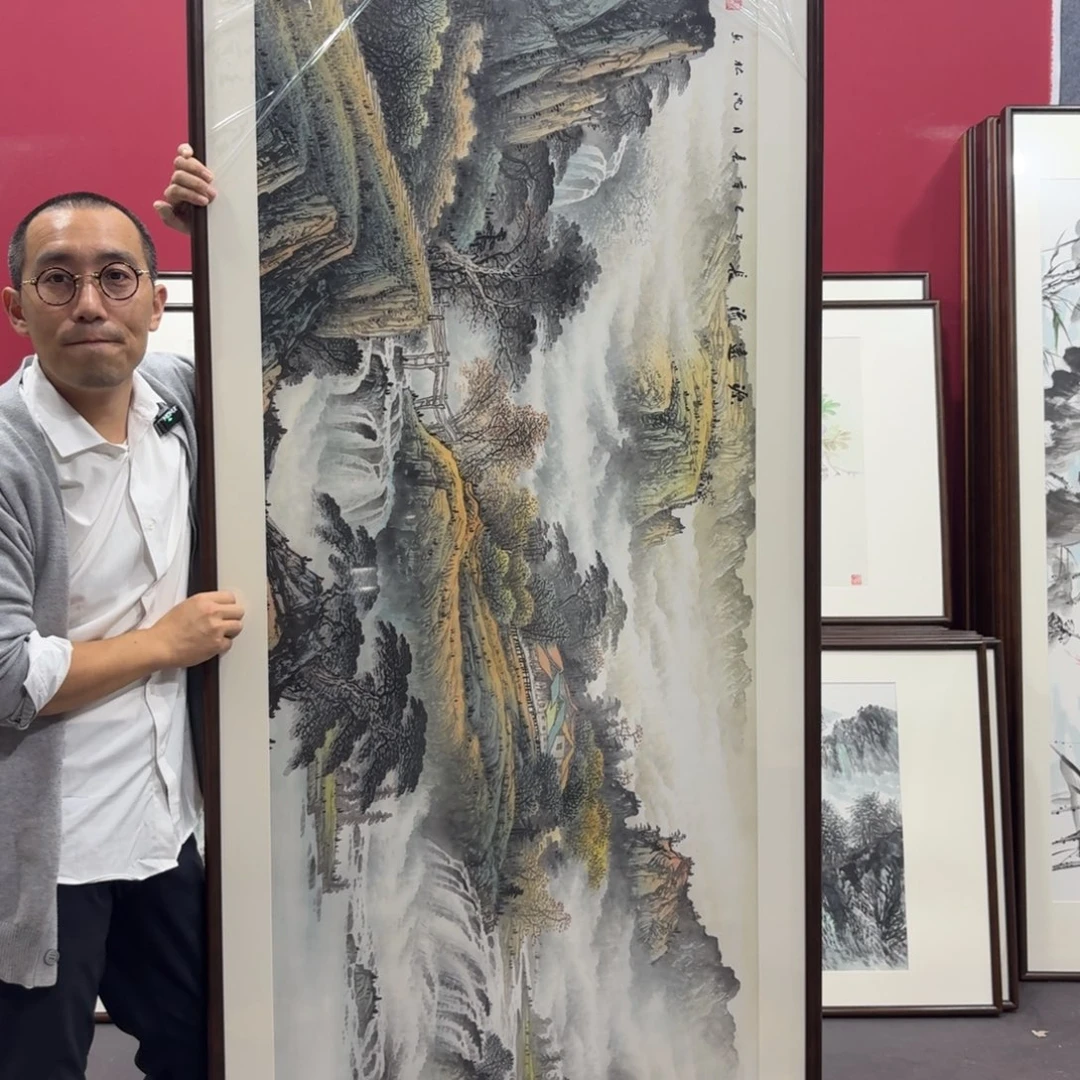 【***】国画手绘作品210/80