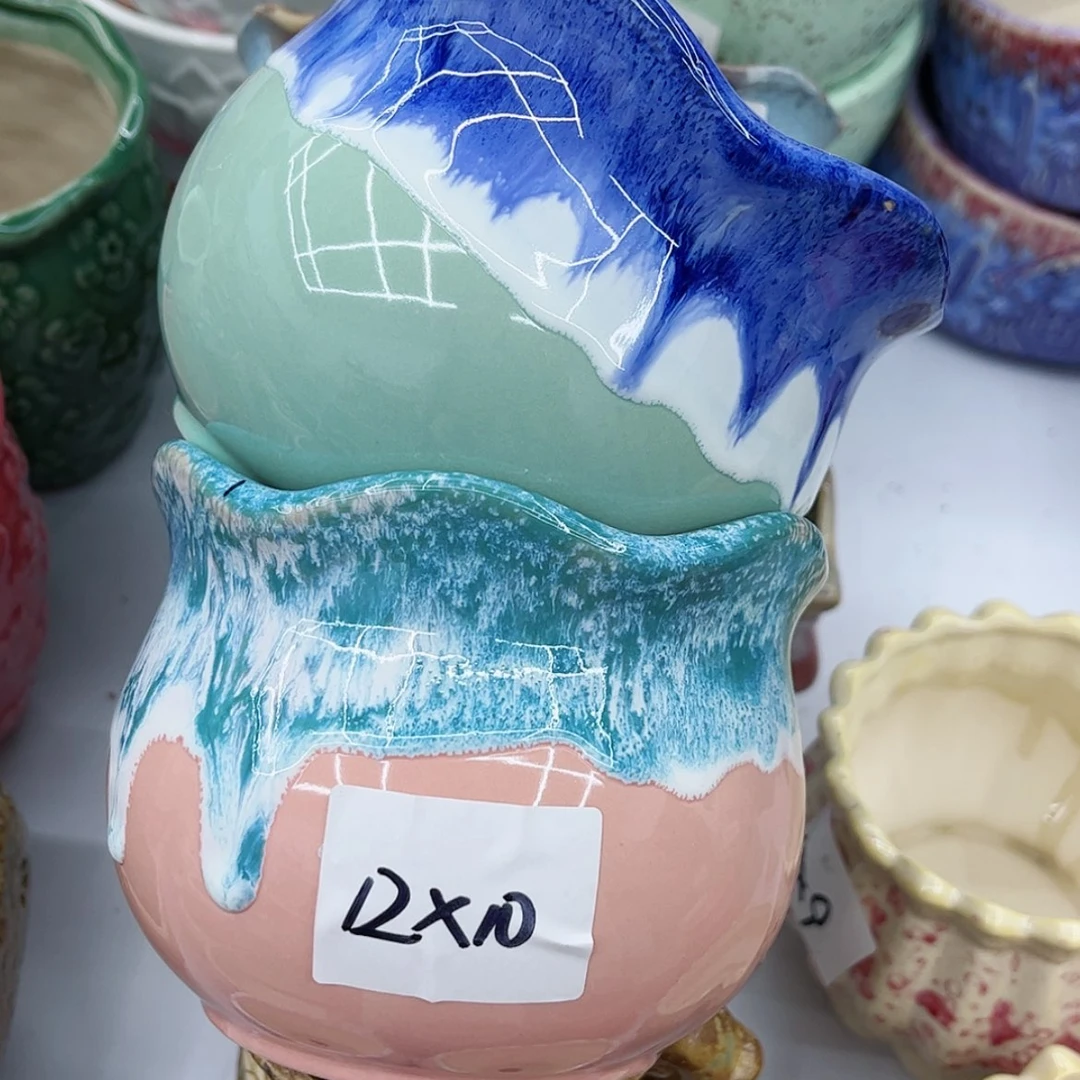 【闪购商品】陶瓷多肉绿植陶瓷花盆