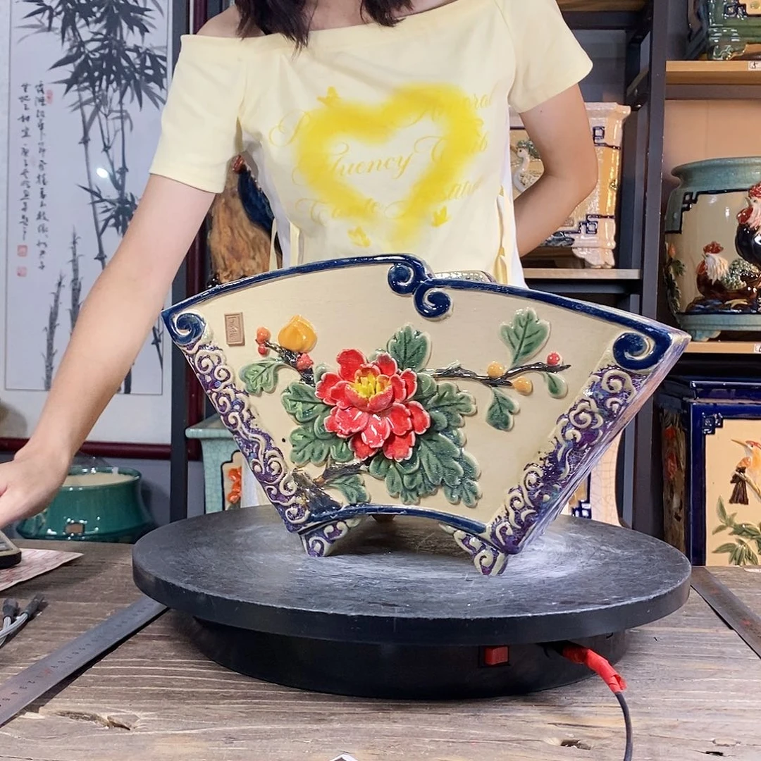 紫砂花盆C***91。