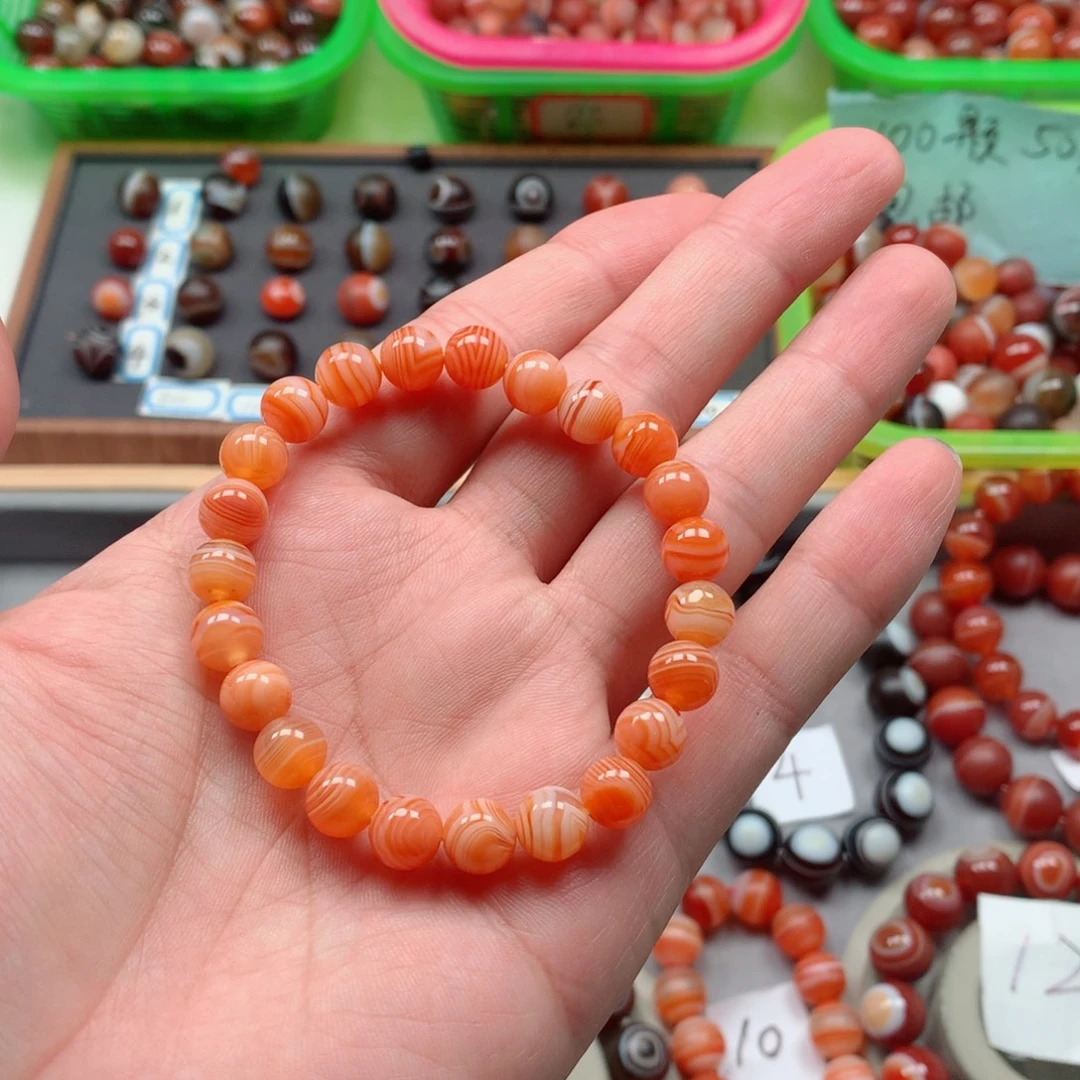 玛瑙/玉髓未镶嵌手链