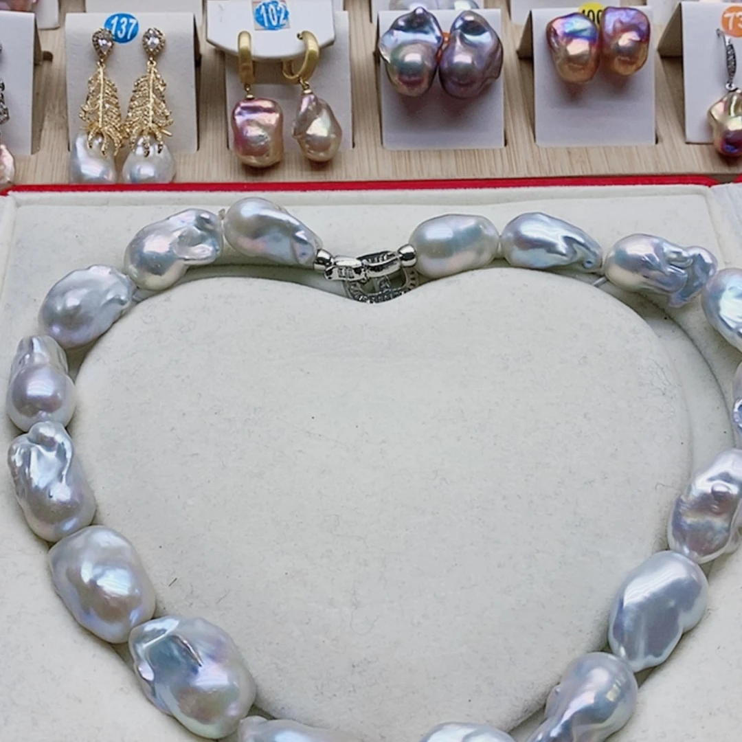 【闪购商品】淡水珍珠耳饰银S925镶嵌用****生