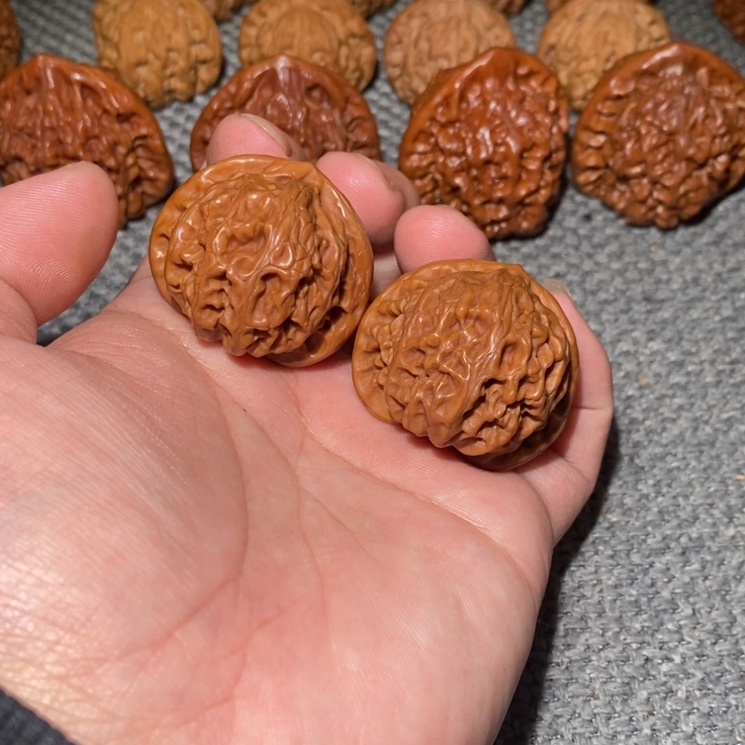 文玩核桃把件39宫灯