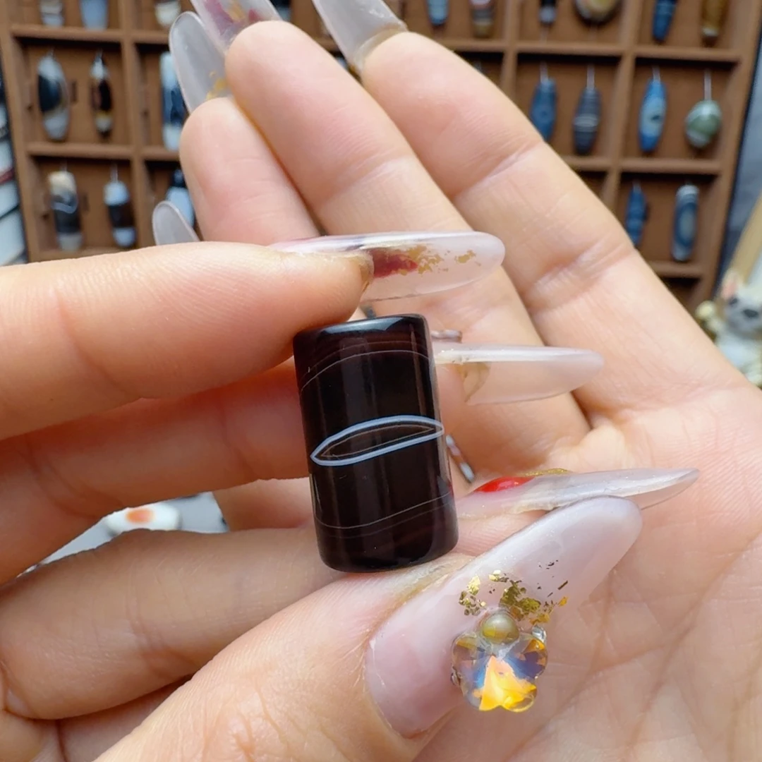 玛瑙/玉髓未镶嵌锁骨