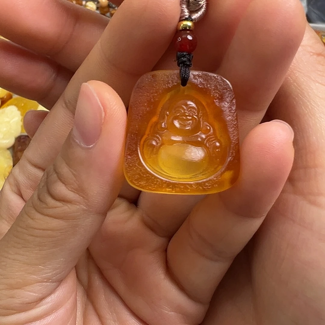 未镶嵌蜜蜡裸石琥珀