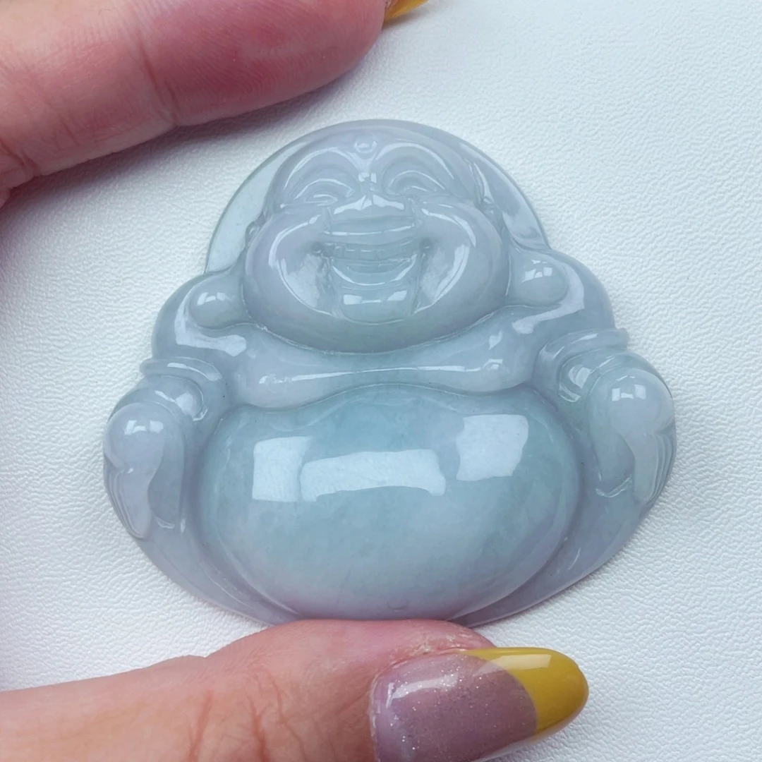 翡翠未镶嵌颈饰我**家