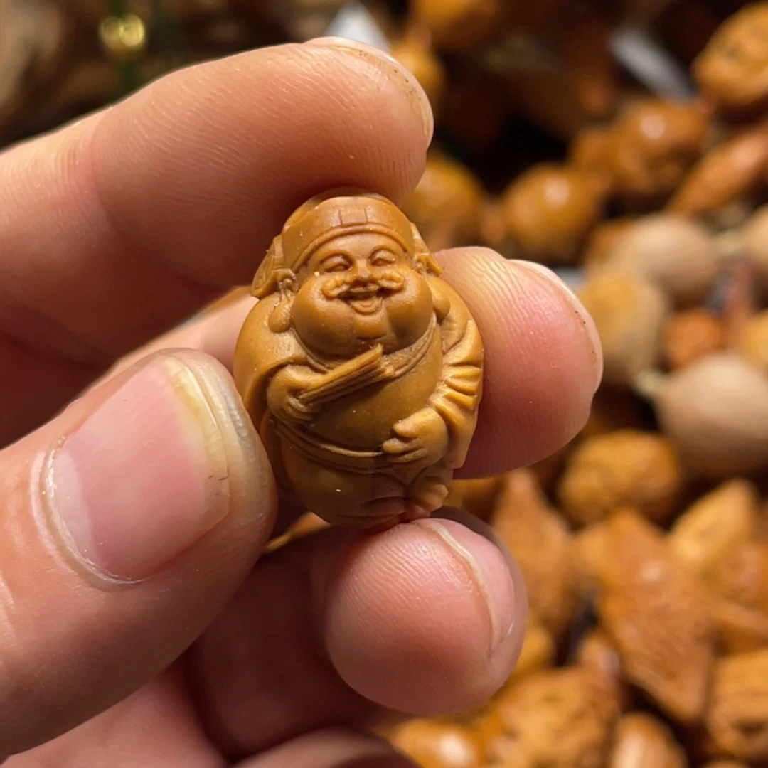手串/手链橄榄核财神爷058