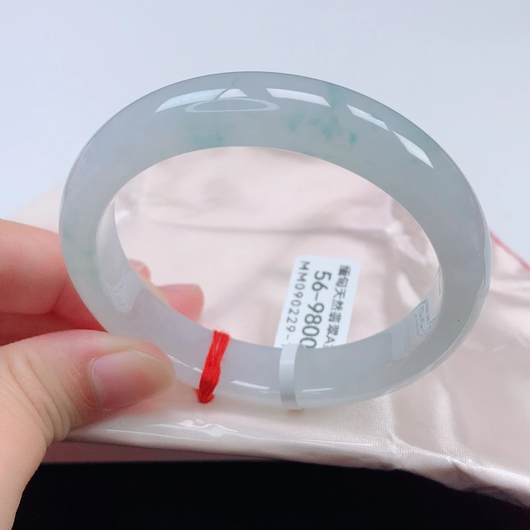 未镶嵌手镯翡翠56正圈