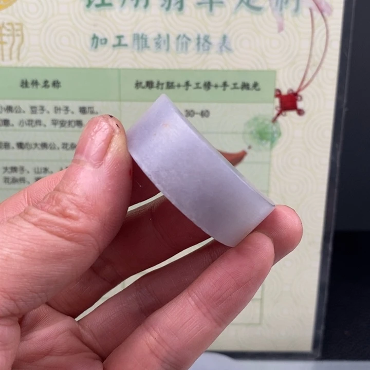 颈饰未镶嵌翡翠缅甸翡翠A货边角