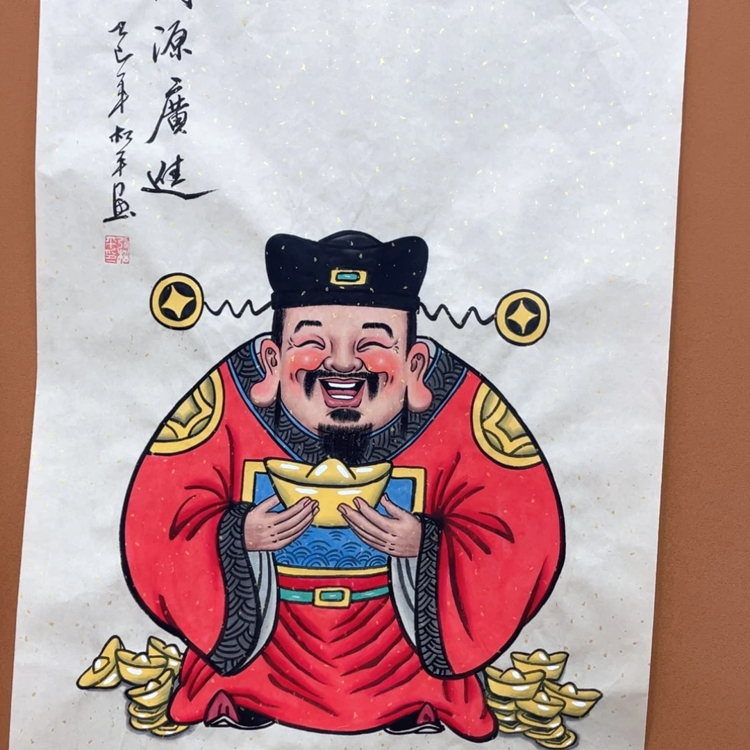 国画张松平老师作品欣赏
