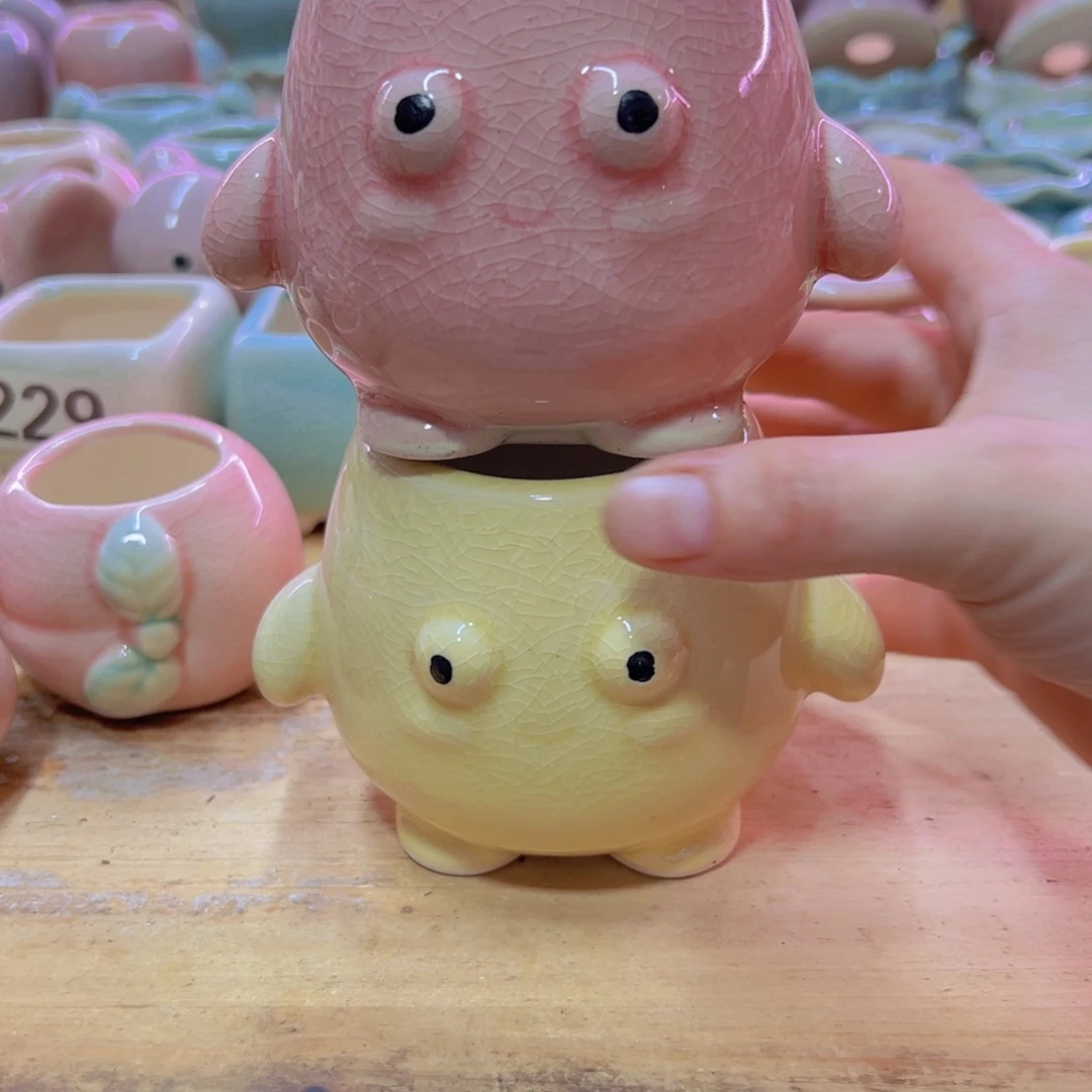 陶瓷花盆当场凑满12包邮