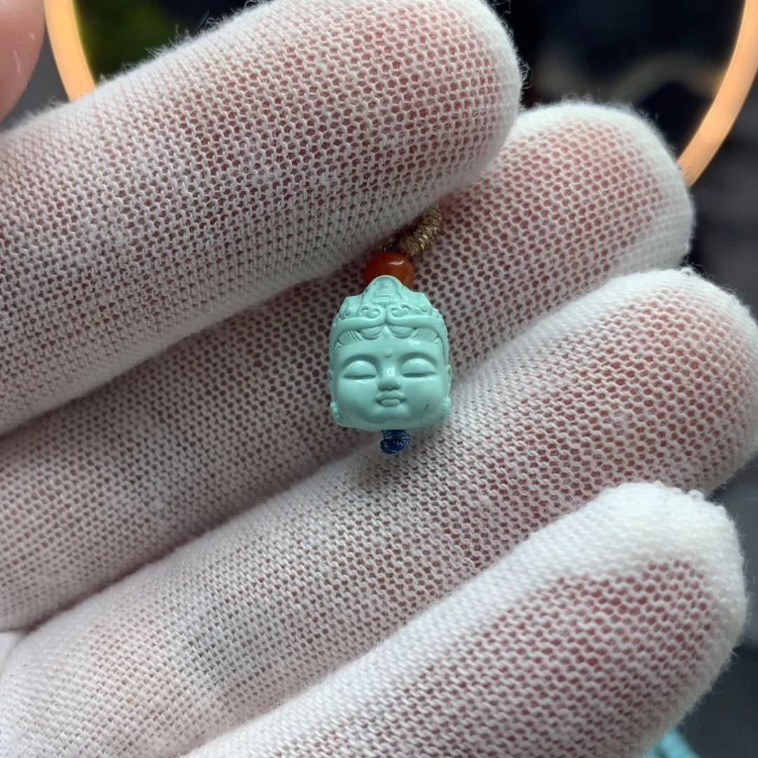 绿松石挂件未镶嵌