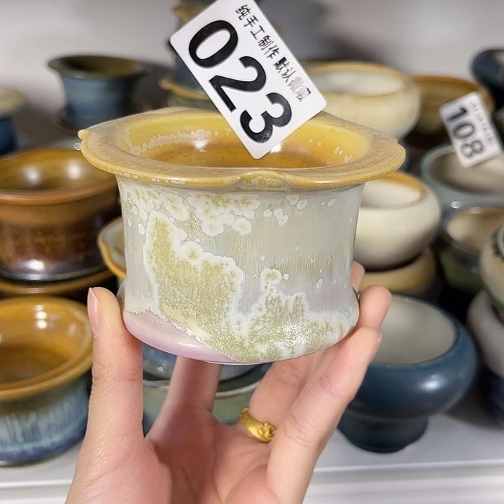 景德镇陶瓷盆 满30包邮 口7