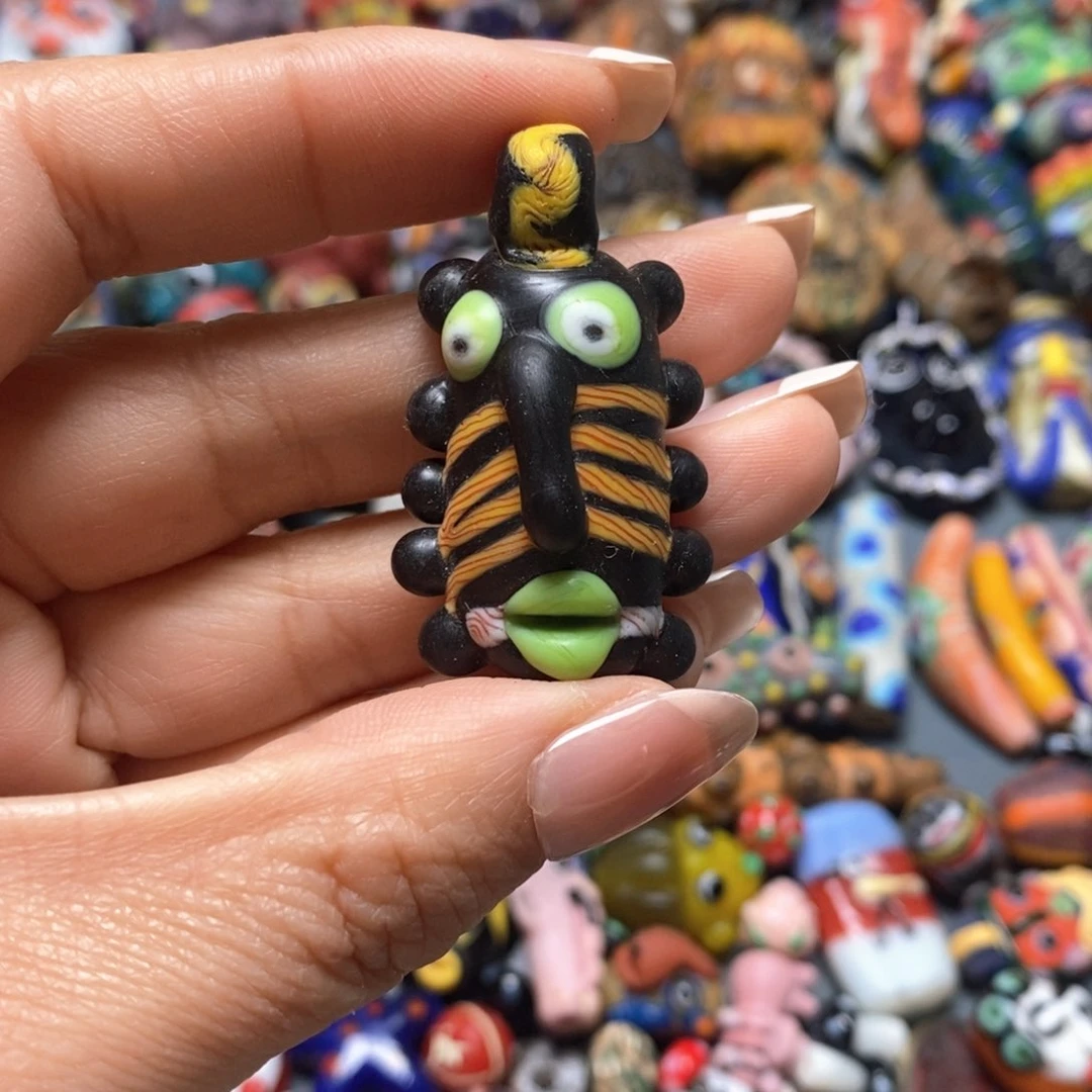 琉璃颈饰印度尼西亚章鱼