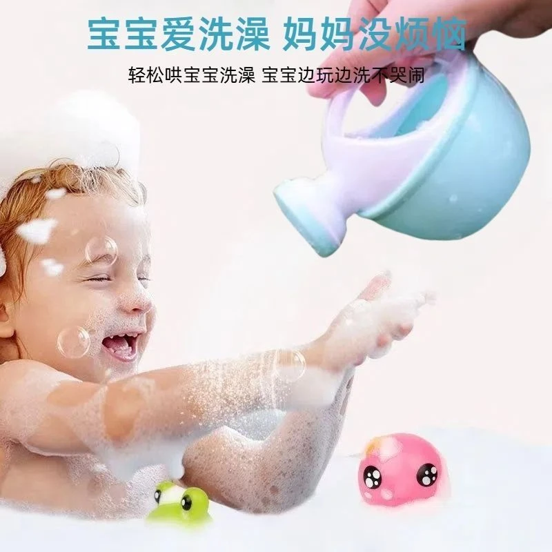 宝宝儿童洒水壶花洒戏水浇花洗澡浴室沙滩玩具婴儿戏水洗澡玩具