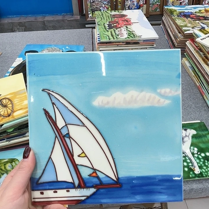 陶瓷板画20/20单瓷片微瑕