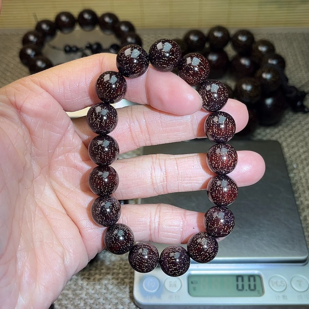 檀香紫檀（小叶紫檀）1.2 17颗 爆星