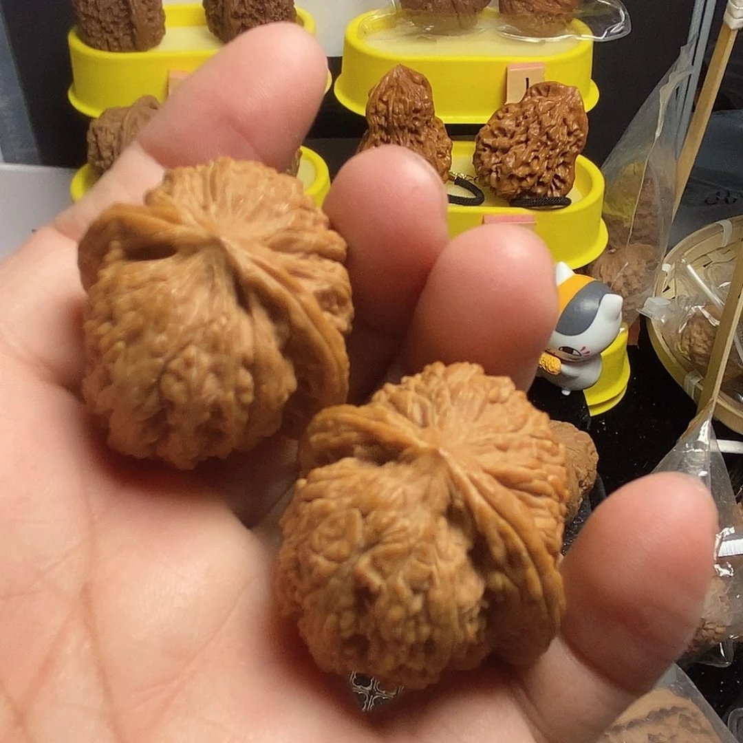 吊坠文玩核桃密纹35