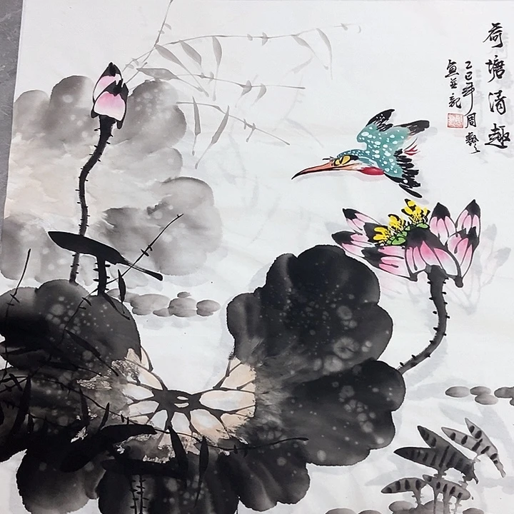 小周画廊的直播间