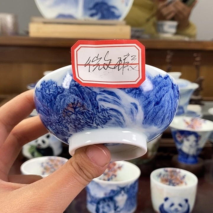 杯康*景德镇手工手绘陶瓷，高亮兴老师作品