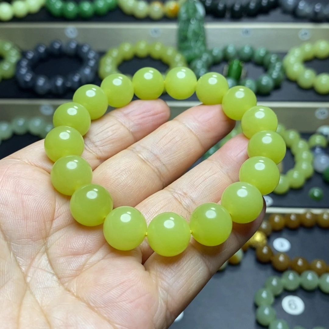 和田玉未镶嵌手串