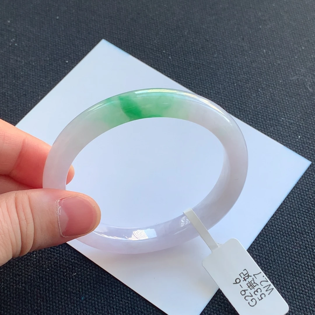 翡翠未镶嵌手镯93号