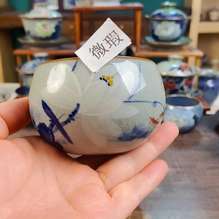瓷片手工制作工艺精湛等