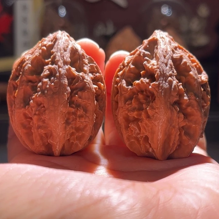 吊坠文玩核桃雪狮子29