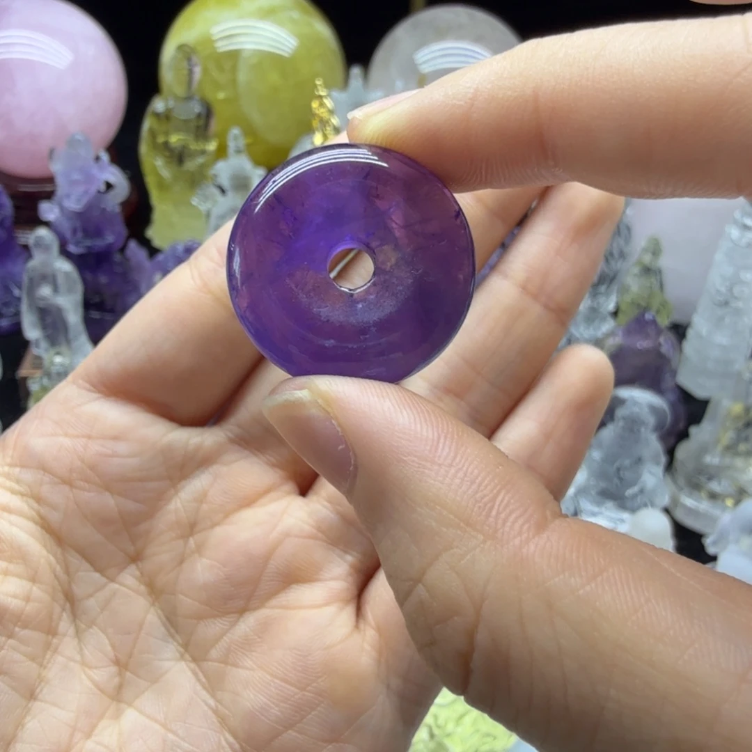 @***果水晶珠宝半成品未镶嵌