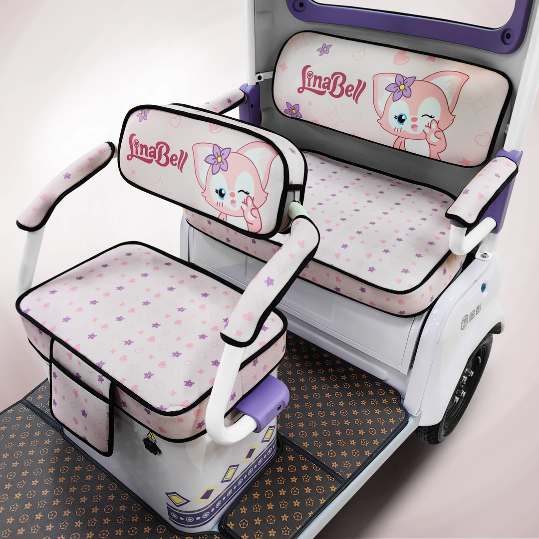 【半封闭三轮车大型车专拍】大安金彭su7等专用座套台铃X16雅迪CL9S