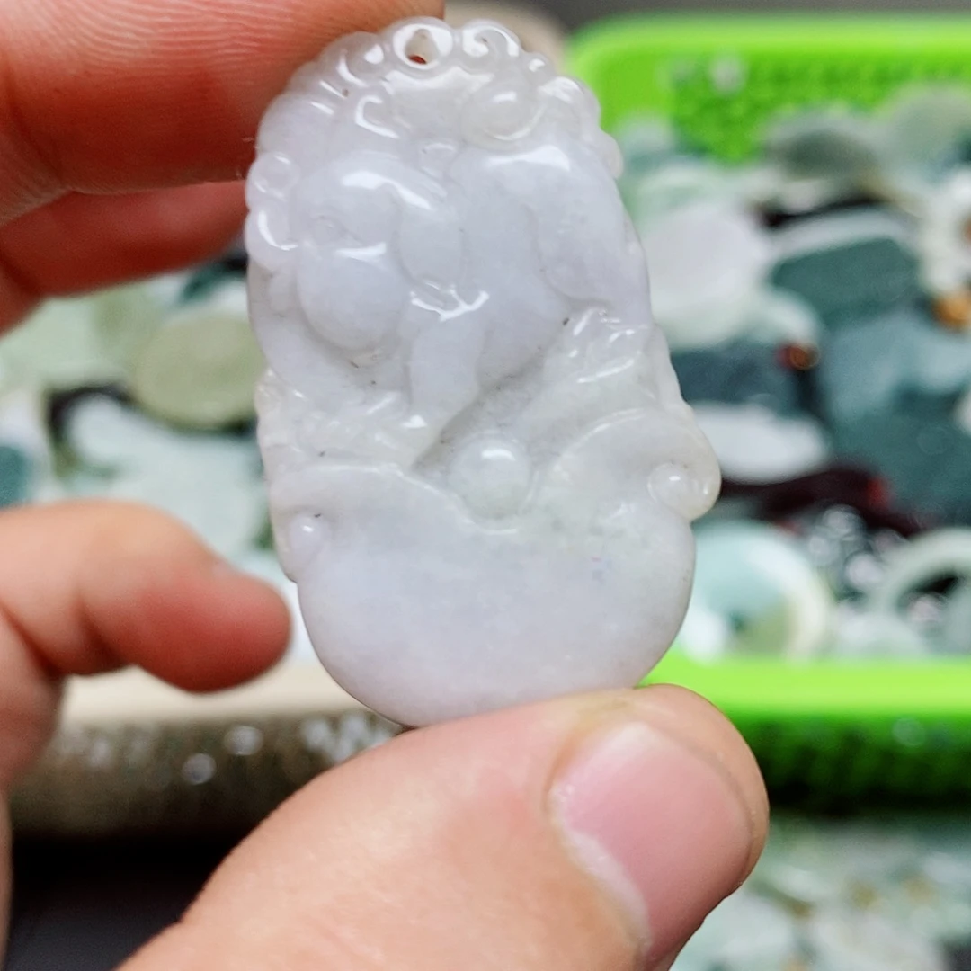 颈饰未镶嵌翡翠纯天然