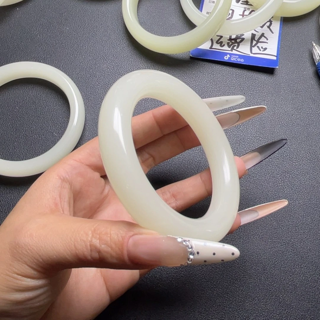 玉***丸58圈口大胖圆暖白色