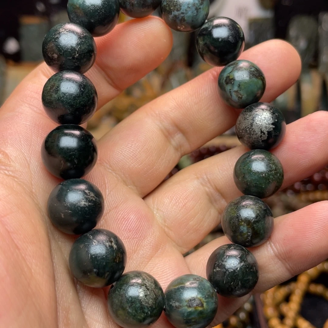 岫岩河磨玉（透闪石质玉）未镶嵌颈饰卡14