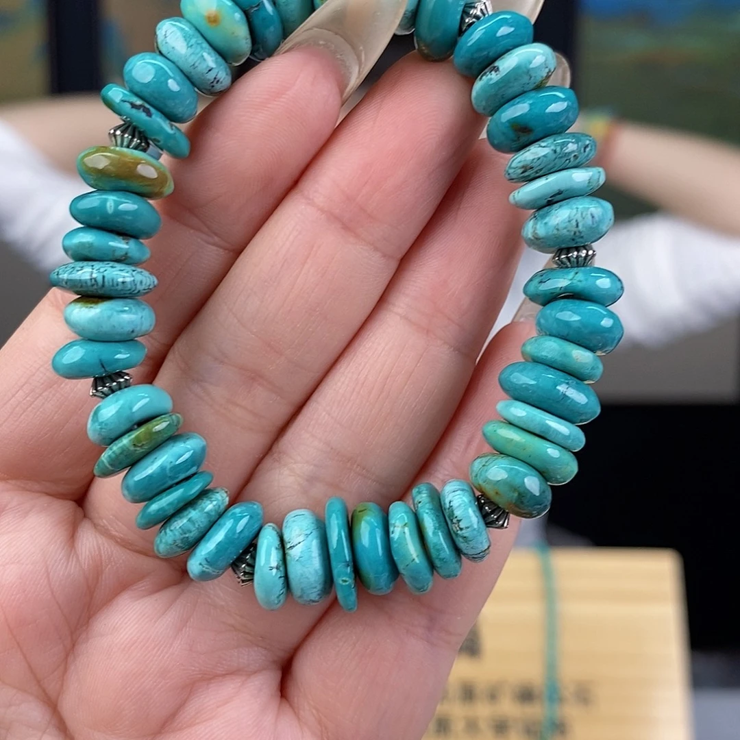 潇***梦未镶嵌绿松石珠宝奇石