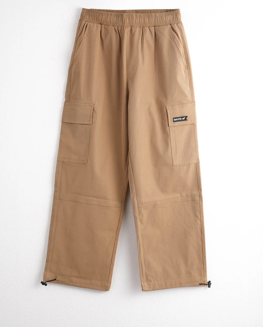 30383-夏季薄款多口袋男士宽松直筒防水户外百搭工装长裤