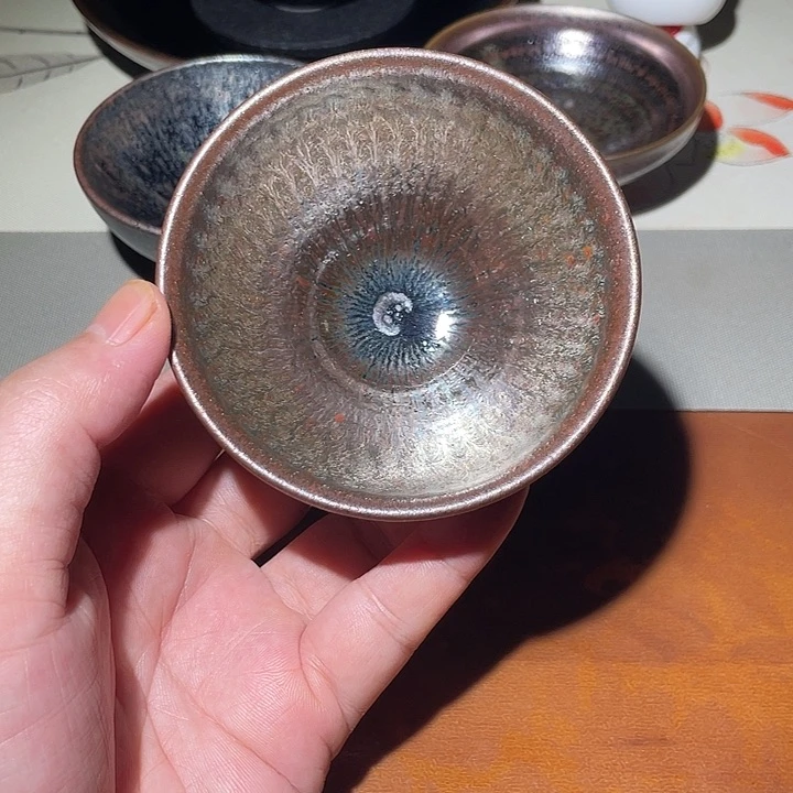 茶盏邹云源龙窑柴烧