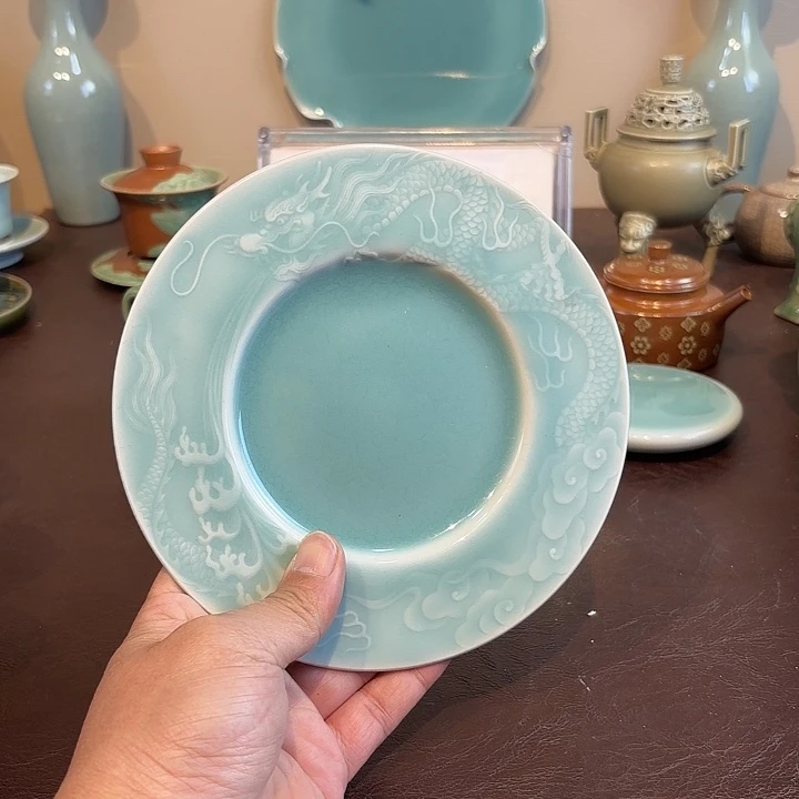 瓷片龙泉青瓷福利青瓷