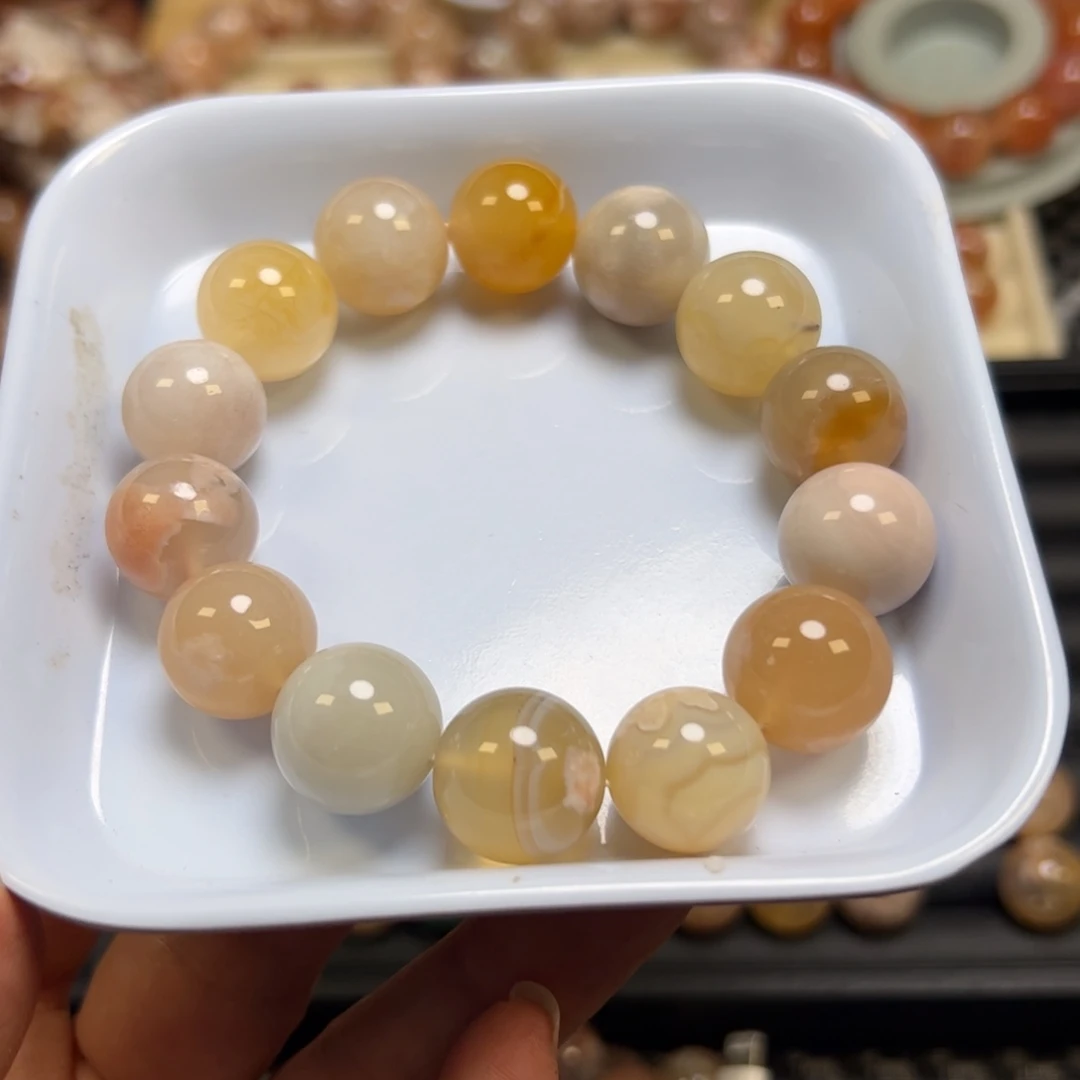 未镶嵌玛瑙/玉髓珠宝半成品