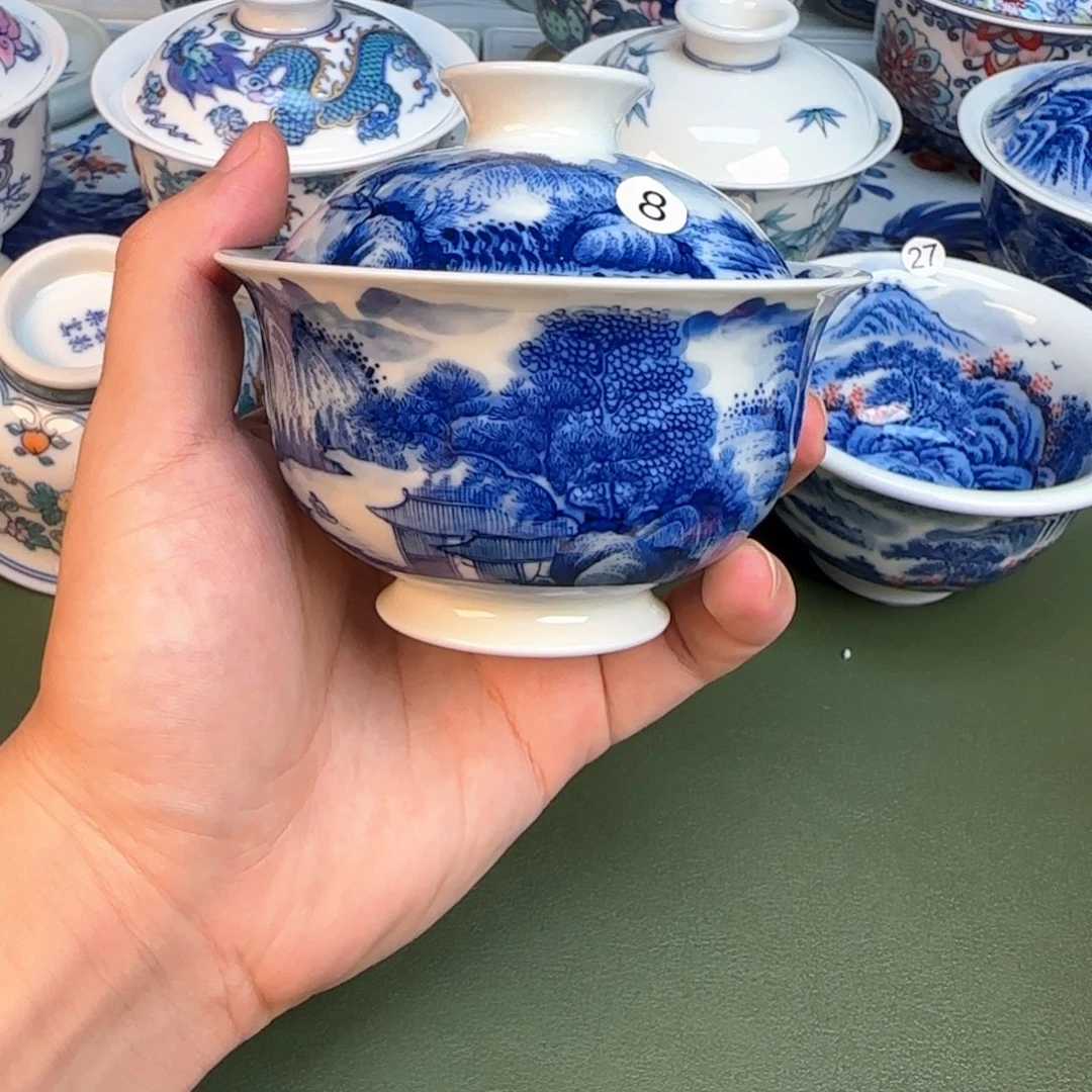彦祖纯手工手绘茶具8