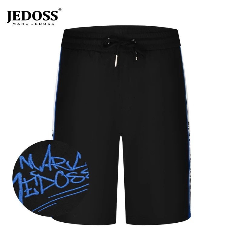JEDOSS/爵迪斯短裤裤子男款夏季运动透气速干潮流针织中裤ZH115