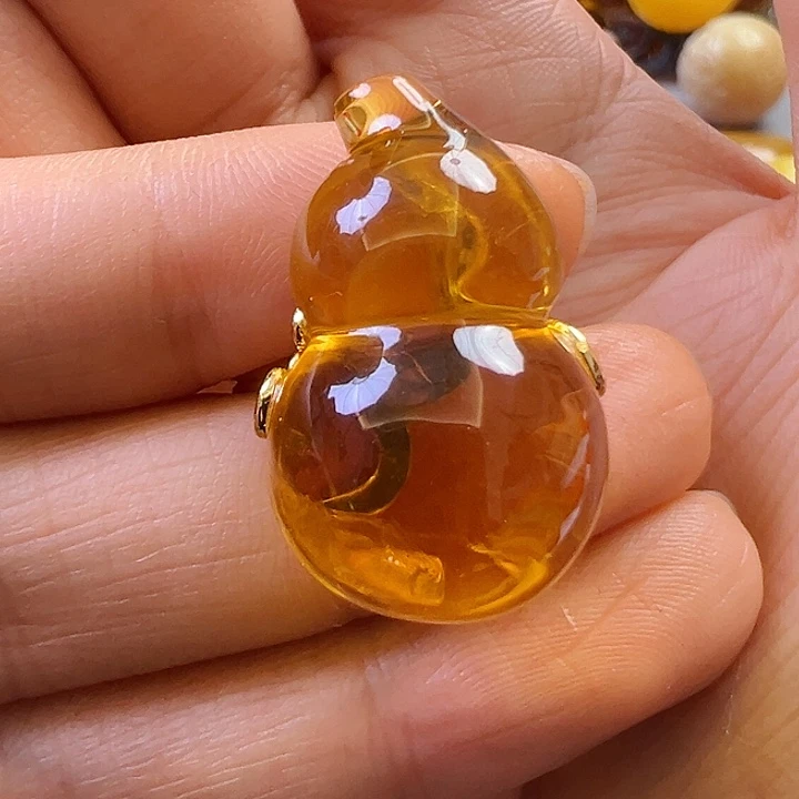 未镶嵌颈饰蜜蜡蜜蜡